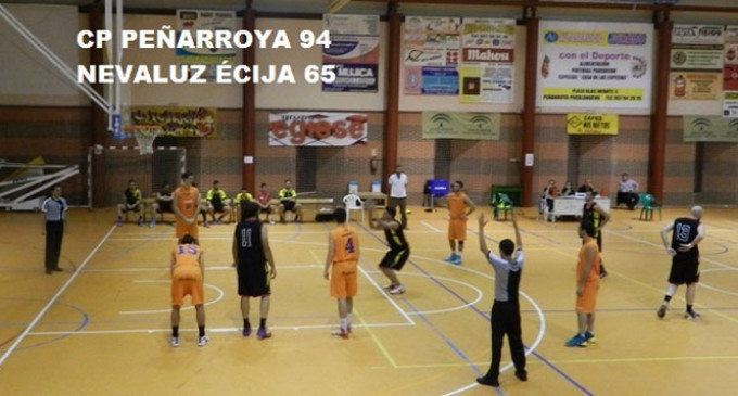 Un Nevaluz Écija Basket combativo cae en la pista del CP Peñarroya