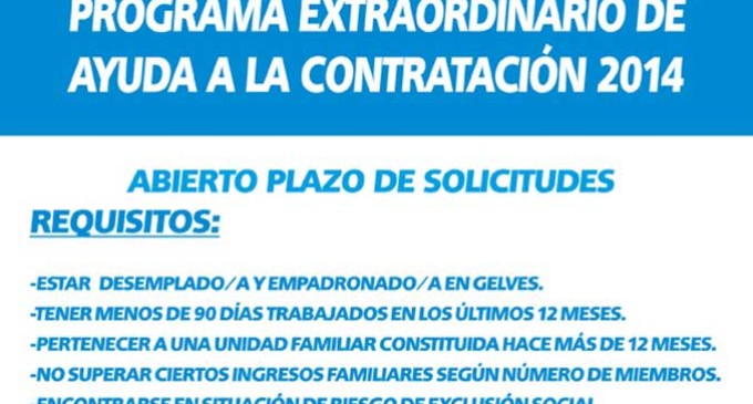 Abierto en Écija el plazo para acogerse al Programa Extraordinario de Ayuda a la Contratación