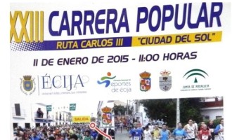 XXIII  edición de la carrera popular Ruta Carlos III “Ciudad del Sol” de Écija