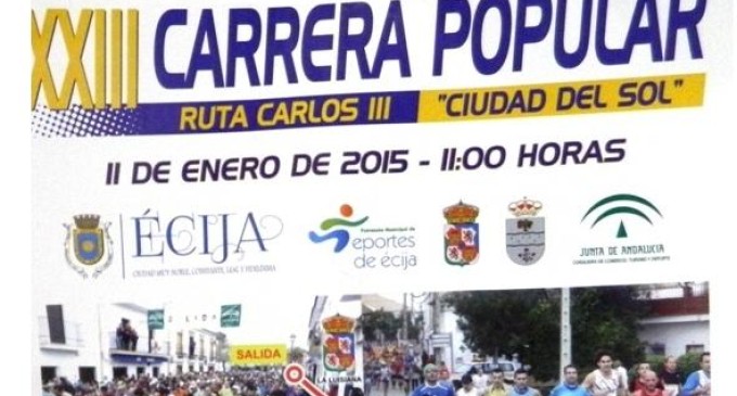 XXIII  edición de la carrera popular Ruta Carlos III “Ciudad del Sol” de Écija