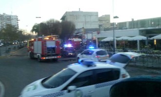 Se produce un incendio en el Bar de la Estación de Autobuses de Écija