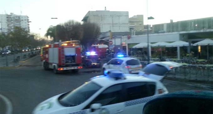 Se produce un incendio en el Bar de la Estación de Autobuses de Écija