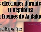 Presentación en Écija del libro “Las elecciones durante la II República en Fuentes de Andalucía”