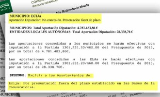 IU-Écija pide responsabilidades políticas por quedar excluido del Plan de Empleo +34