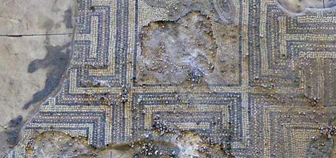 El Mosaico de Écija expoliado espera la financión privada para ser restaurado