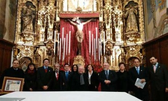 Recital del Taller de Poesía y del Colectivo de Pregoneros de Écija al Cristo de la Paz