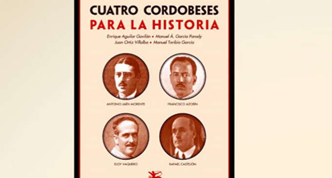 Presentación en la Biblioteca de Écija del libro: ” Cuatro cordobeses para la Historia: Francisco Azorín Izquierdo, Rafael Castejón y Martínez de Arizal, Antonio Jaén Morente y Eloy Vaquero Cantillo”