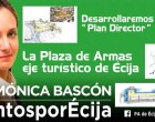 La candidata Mónica Bascón, ha presentado como “proyectos estrella” el relativo a la  Plaza de Armas de Écija