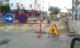 Se comienza el segundo tramo de las obras de pavimentación de la Calle Córdoba de Écija