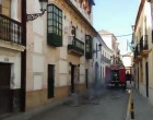 Arde la última planta del edificio del hotel de los Granados de Écija (video)