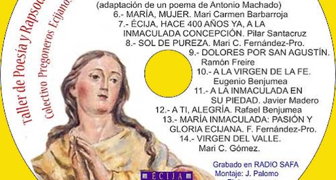 Recital a María Inmaculada del Taller de Rapsodia y Poesía del Colectivo de Pregoneros de Écija
