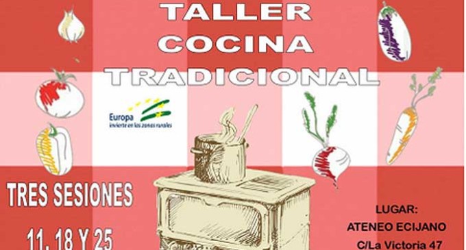 La Asociación de mujeres Hierbabuena de Écija prepara el Taller de Cocina Tradicional puesto en marcha por el GDR Campiña- Alcores
