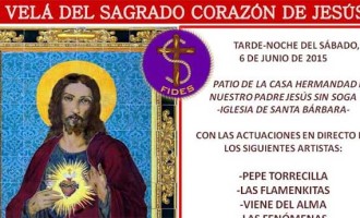 La Hermandad de Sin Soga de Écija celebra la Velá y los Cultos al Sagrado Corazón