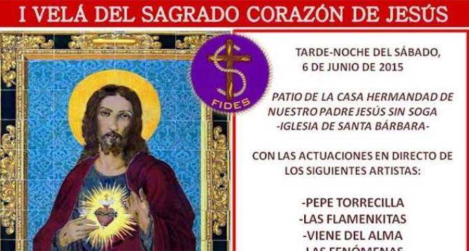 La Hermandad de Sin Soga de Écija celebra la Velá y los Cultos al Sagrado Corazón