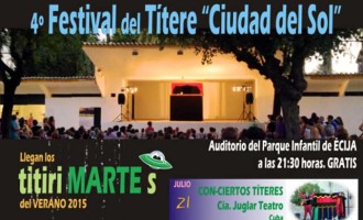 Se presenta el IV Festival Internacional de Títeres “Ciudad del Sol”.