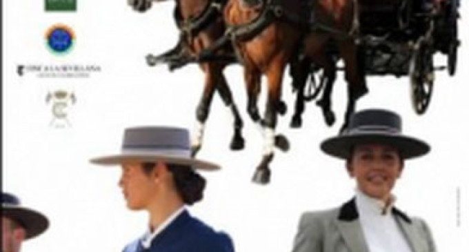 Fotografías de Ramón Soto en el cartel del  XXIV Concurso de Arte y Elegancia a Caballo de la Feria de Écija