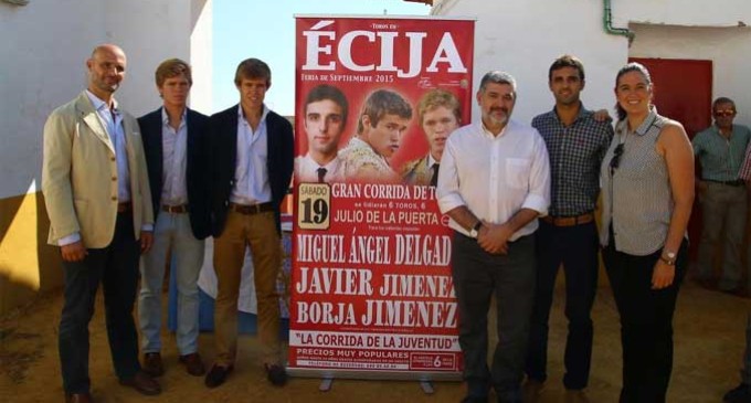 Se presenta el cartel de la Corrida de Toros de la Feria de Septiembre de Écija