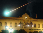 La estela blanca dejada por un meteoro en 1924, desde Talavera de la Reina hasta Écija