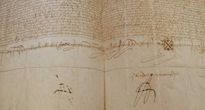 CURIOSIDADES: Documento de compra venta de unas casas en Écija en el año 1504
