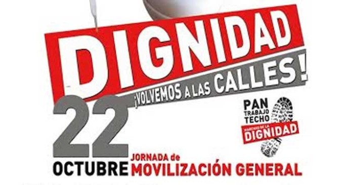 Independientes y Colectivos Sociales apoyan las “Marchas de la Dignidad” de Écija.