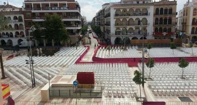 El Salón de Écija se viste de magno para el acontecimiento del domingo