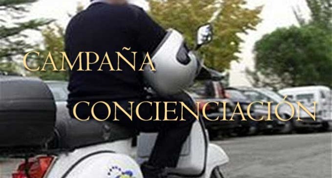 Comienza a partir de hoy en Écija la campaña de concienciación de Ciclomotores y Motocicletas