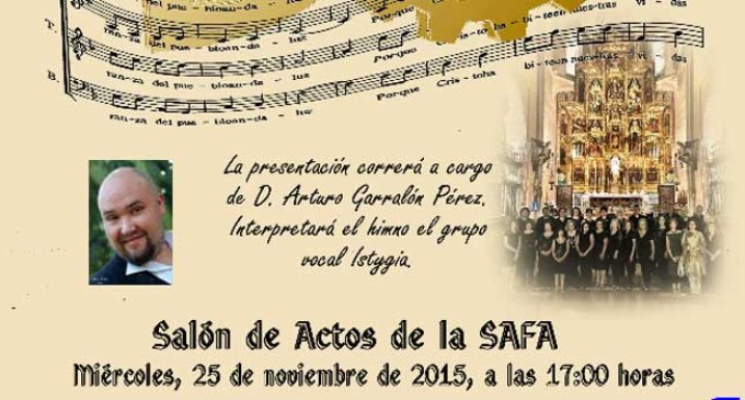 Presentación en Écija de la adaptación del himno de SAFA