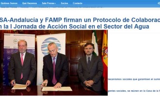 IU-Écija pide impulso político al protocolo de acción social del suministro de aguas en Écija