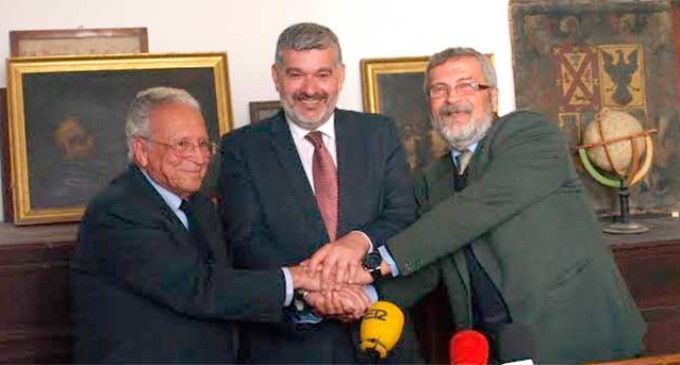 Se firma un importante convenio entre el Ayuntamiento de Écija y la Fundación de Peñaflor que permitirá las obras de rehabilitación del Palacio