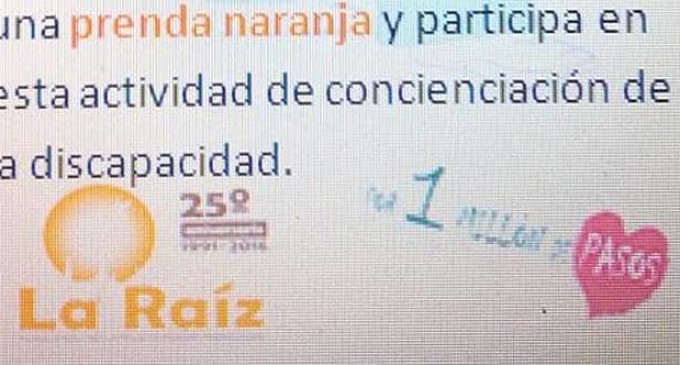 La Asociación “La Raíz” de Écija convoca una Marcha Inclusiva con motivo de su 25º aniversario