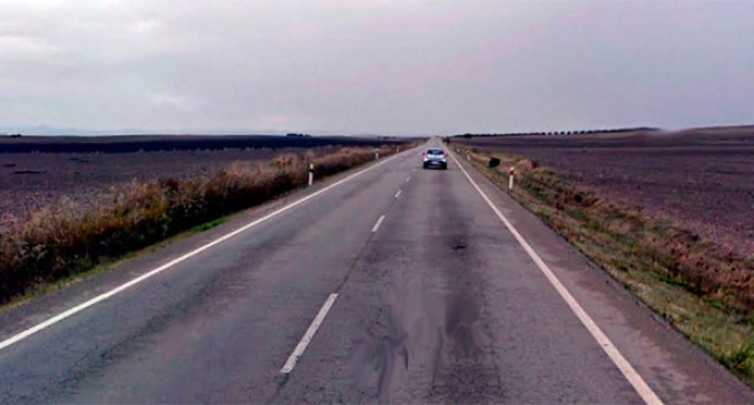 La carretera A-364, que conecta Écija y Marchena, entre los tramos más peligrosos de la provincia de Sevilla