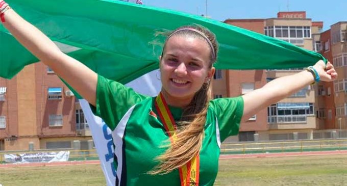 Primera medalla de bronce para la atleta de Écija, Ana Blanco, a nivel nacional (video)