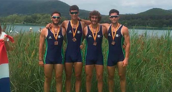 Alfonso Berral Ocaña de Écija, 2 medallas de plata en el campeonato de España de Remo y convocado para el equipo nacional