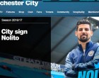 El jugador que comenzó en el Écija, Nolito, es fichado por el Manchester City (ver noticia de la página del club en Inglés)
