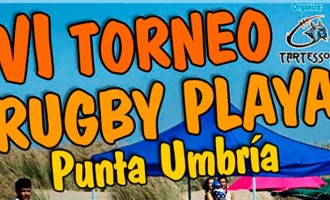 El equipo de rugby de Écija jugó en el VI Torneo de Rugby Playa Punta Umbría