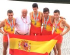 Imágenes de la carrera de las medallas de plata del remista Alfonso Berral de Écija