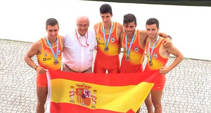 Imágenes de la carrera de las medallas de plata del remista Alfonso Berral de Écija