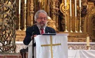 Javier Madero pregonó la II Exaltación a la Cruz en la Rectoría de San Francisco de Écija (audio)