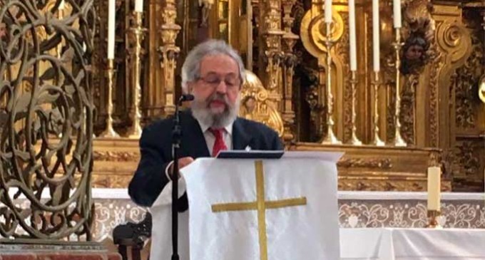 Javier Madero pregonó la II Exaltación a la Cruz en la Rectoría de San Francisco de Écija (audio)