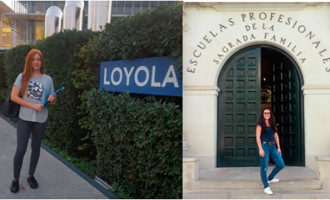 Dos alumnas de  la Safa de Écija becadas por la Universidad de Loyola y la Escuela Magisterio de Úbeda