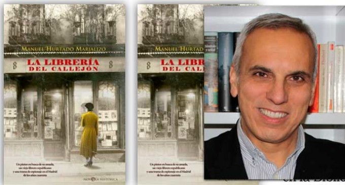 Manuel Hurtado Marjalizo presenta en Écija su novela ‘La librería del callejón’