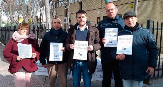 IU-Écija se suma a la campaña “En defensa del sistema público de pensiones”