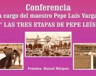 Conferencia Taurina en Écija a cargo de Pepe Luis Vargas