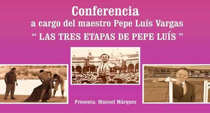 Conferencia Taurina en Écija a cargo de Pepe Luis Vargas
