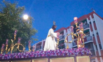 La Hermandad del Olivo inició los recorridos procesionales de la Semana Santa de Écija (video)