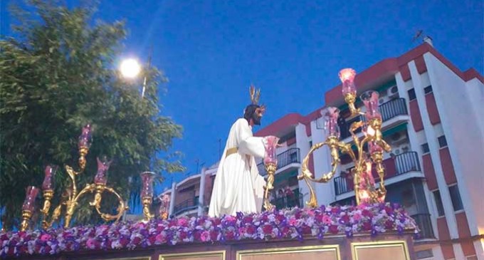 La Hermandad del Olivo inició los recorridos procesionales de la Semana Santa de Écija (video)