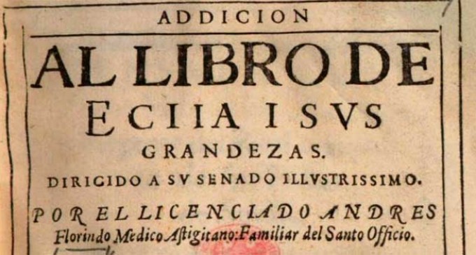 Libro completo: Addicion al libro de Ecija i sus grandezas, del año 1631