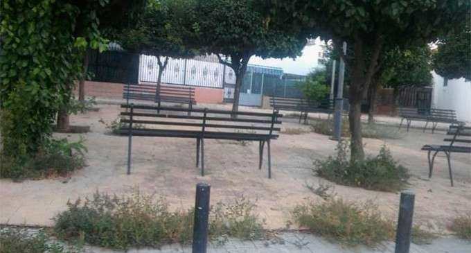 El grupo municipal de IU-ÉCIJA ha reclamado mantenimiento en la Barriada Los Girasoles