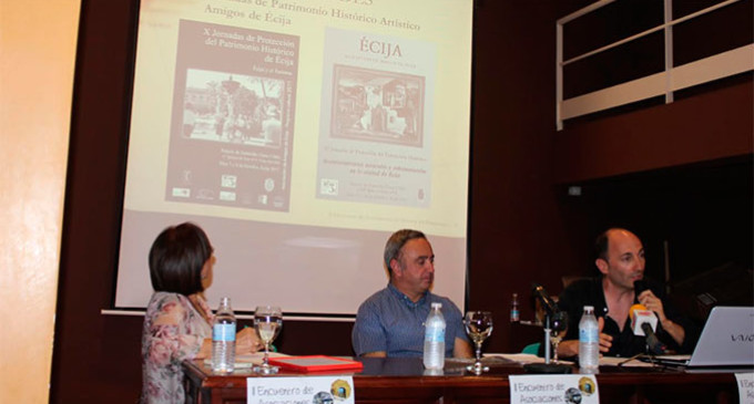 Amigos de Écija han participado en el «II Encuentro de Asociaciones en Defensa del Patrimonio»