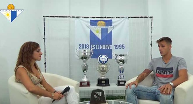 Entrevista realizada por Canal ECJ al central del equipo del Écija Balompié, Luis Martínez de Quel